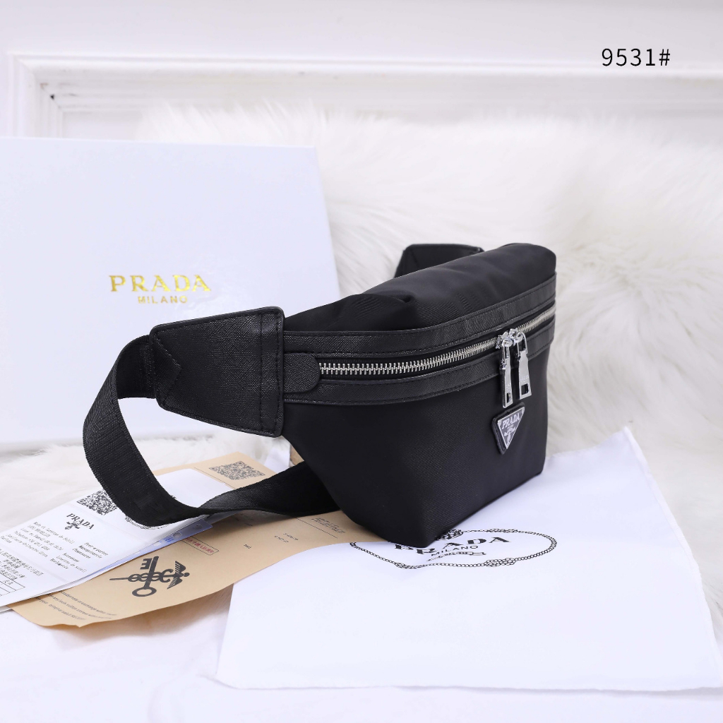 PR 9531 Waist Bag Logo Zipper