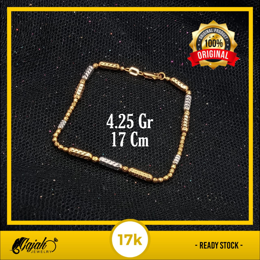 Gelang Emas 17K - 4.25 Gr Kadar 750 - 4829