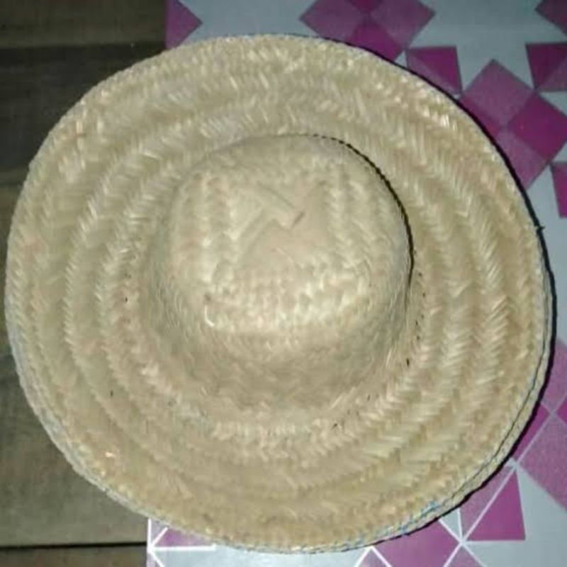 TOPI CAPING PETANI TOPI ANYAMAN PANDAN SERBA GUNA ASLI MADURA NYAMAN DIPAKAI
