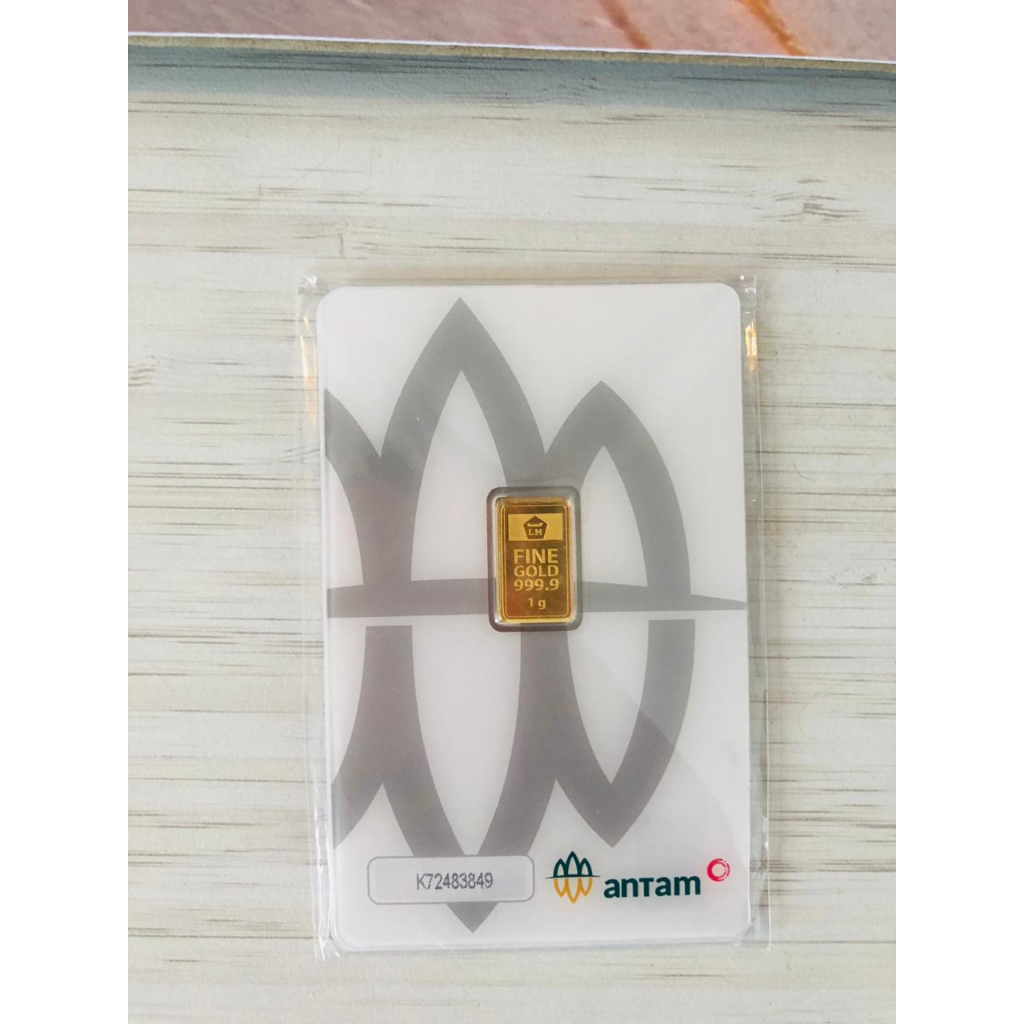 LM EMAS MULIA ANTAM RED MARK 0,5 GRAM - 1 GRAM ASLI BERSERTIFIKAT