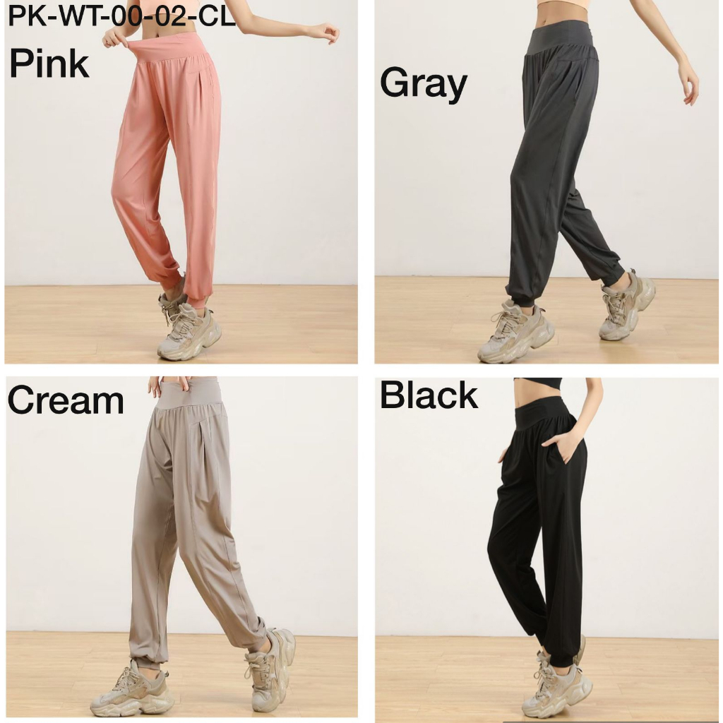 Celana Legging Panjang Pinggang tinggi kurus membentuk yoga perut langsing WT02