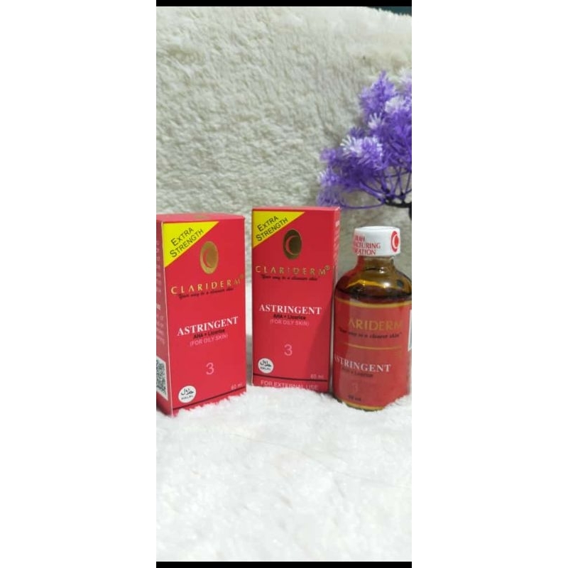 CLARIDERM TONER WAJAH ORIGINAL/ALKOHOL CLARIDERM ASTRINGENT