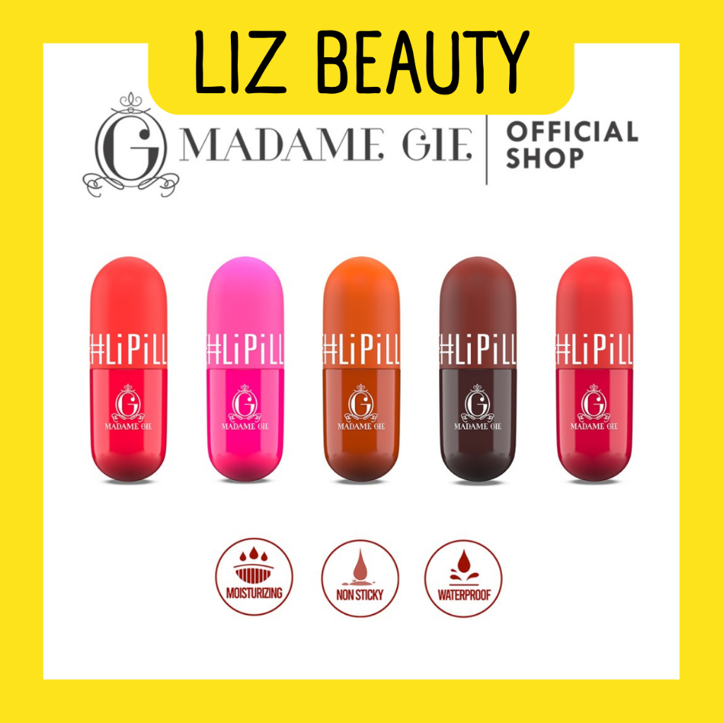 LIZBEAUTY - Madame Gie Madame LiPill - MakeUp Lip Tint