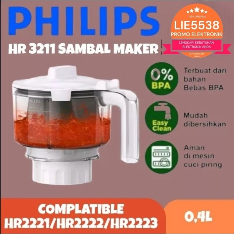 PHILIPS HR 3211 / HR3211 SAMBAL MAKER