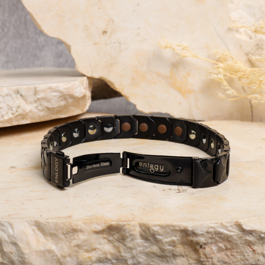 Ay00 Gelang Enlogy Gelang Teknologi Enlogy Luxury Tech Bracelet - Ultra Black