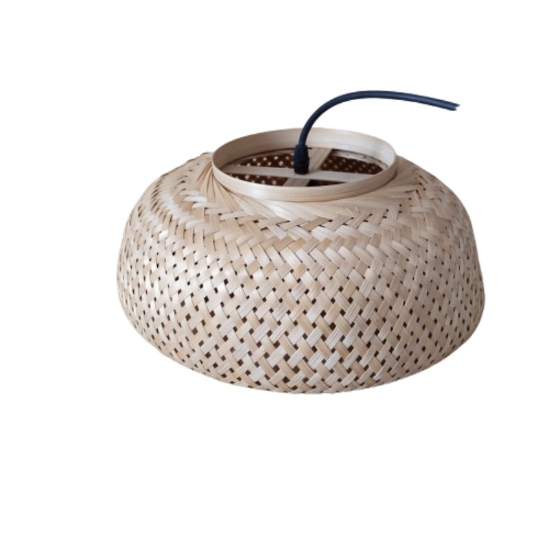 lampu gantung bambu mangkok diameter 33 cm YL 677