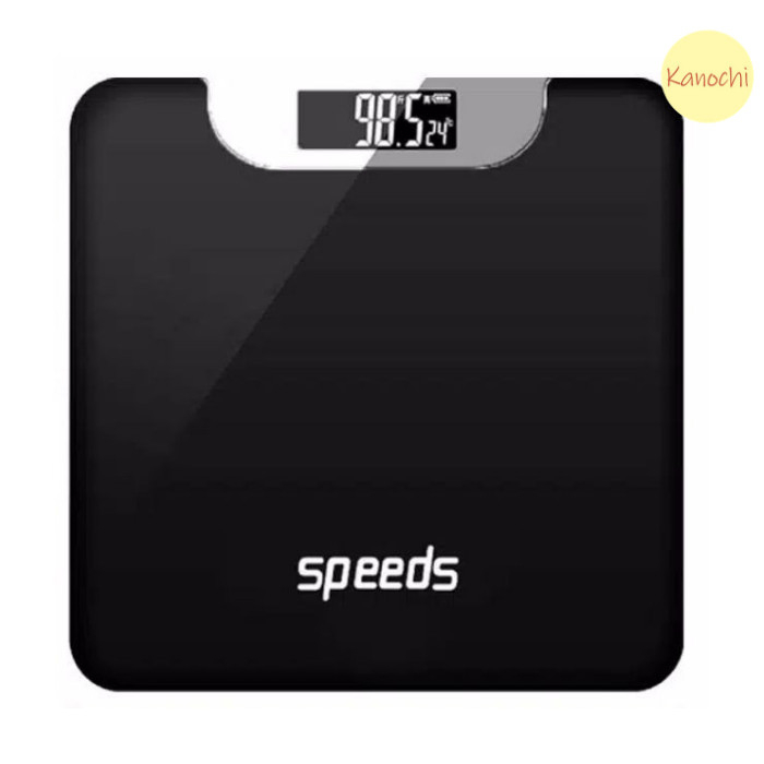 Timbangan Badan Digital SPEEDS impor 180kg scale kaca Lx 040-7