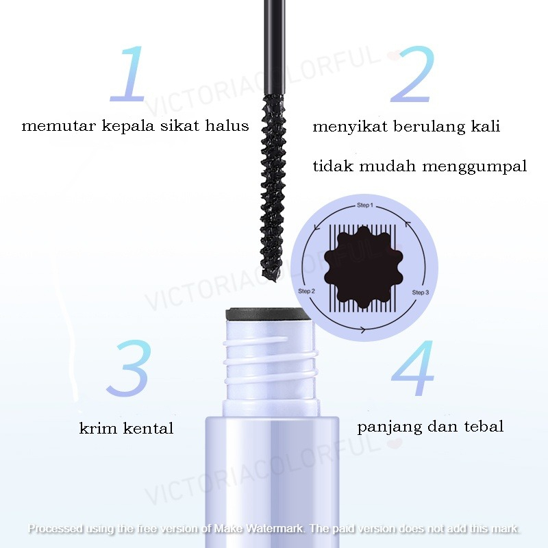 New `LAMEILA Mascara Waterproof And Long Curly Mascara