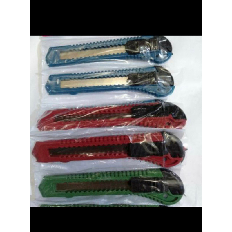 

MURAH PISAU CUTTER Besar Pemotong Dus/Lakban di Kota Medan