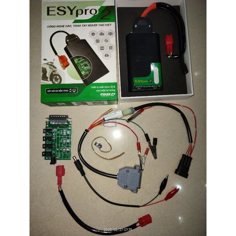 Esypro 2 scanner motor injeksi universal smartool mst hids jdiag
