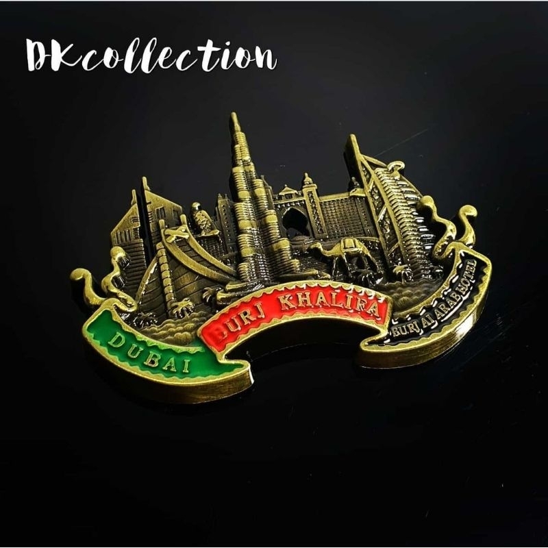 Tempelan kulkas dubai magnet dubai magnet kulkas dubai souvenir dubai