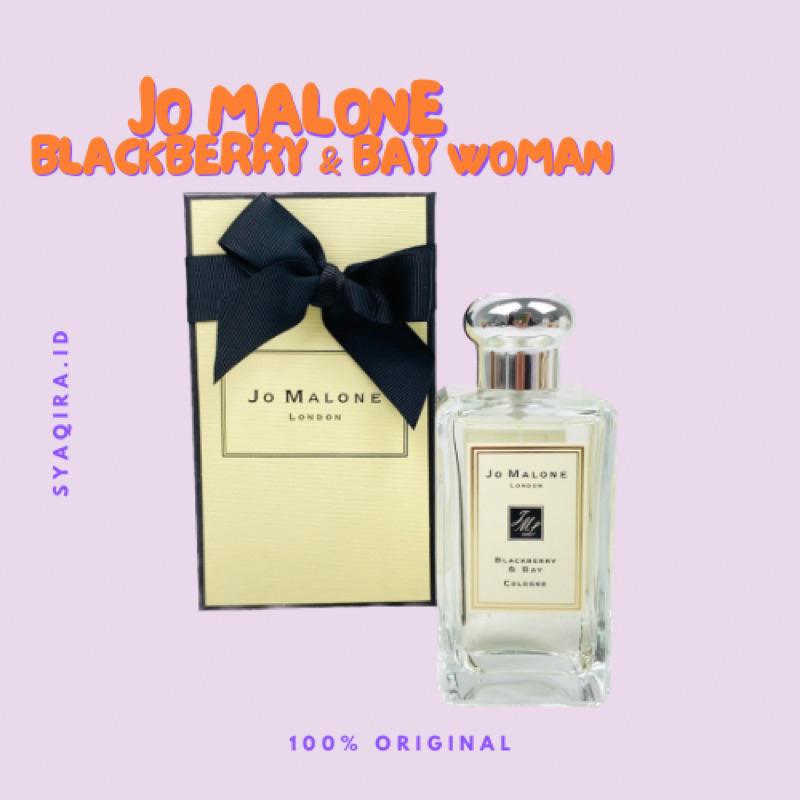 JO MALONE Blackberry & Bay 100 Ml (Eau de Cologne) 100% ORIGINAL