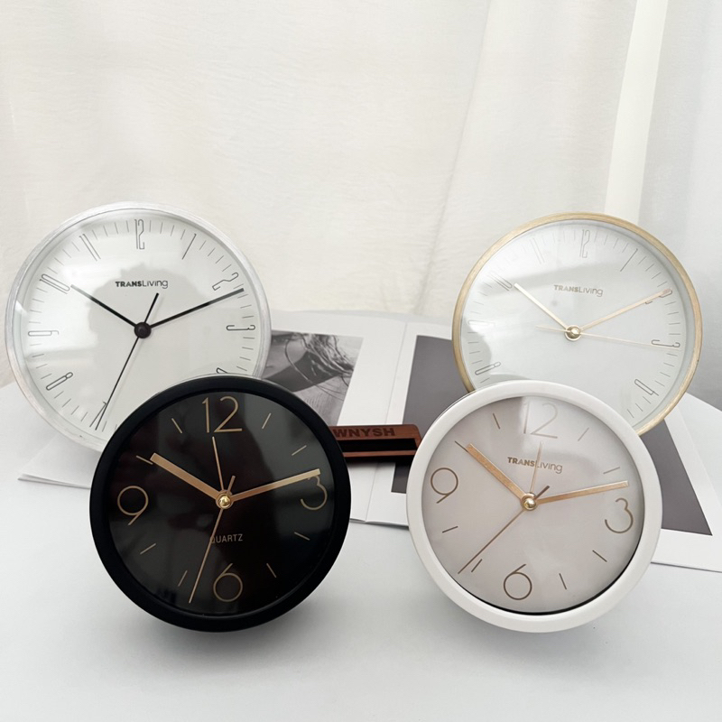 Aesthetic wecker clock, jam aesthetic, jam meja
