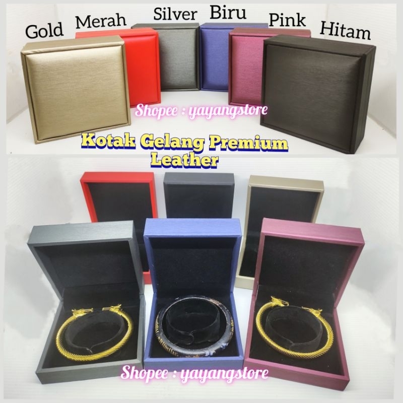 Kotak Gelang / Box Gelang / Tempat Gelang Rantai / Gelang Bangle Emas Wanita / Kotak Perhiasan Gelang / Box Tempat Perhiasan Gelang Wanita Premium Silk Mewah