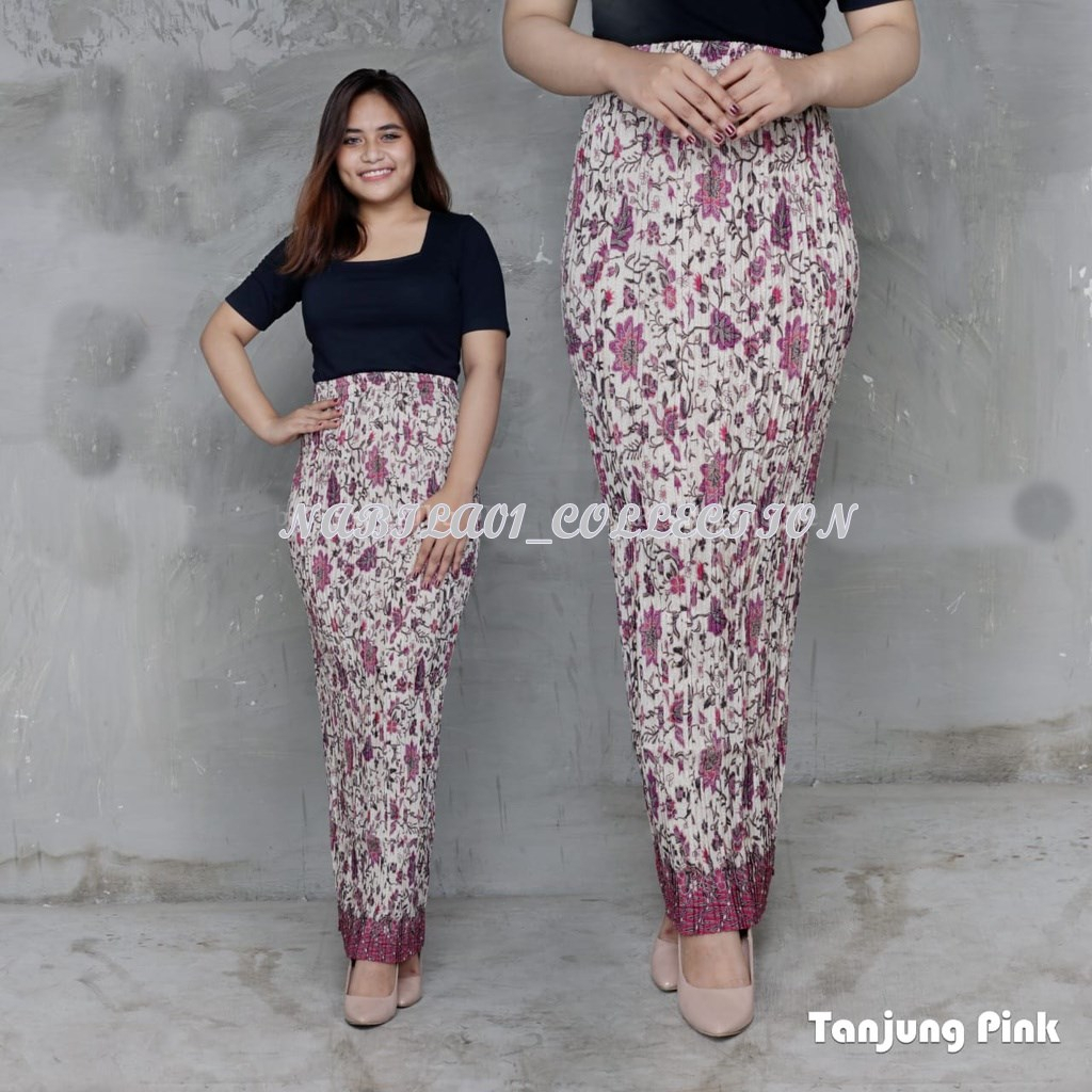 ROK PLISKET TERMURAH Allsize Batik / Bawahan Kebaya Batik / Rok Batik Jumbo