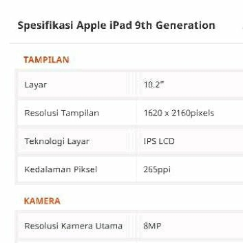 apple ipad 9th anti gores layar 9h nano semi kaca atau hidrogel tpu lentur silakan pilih