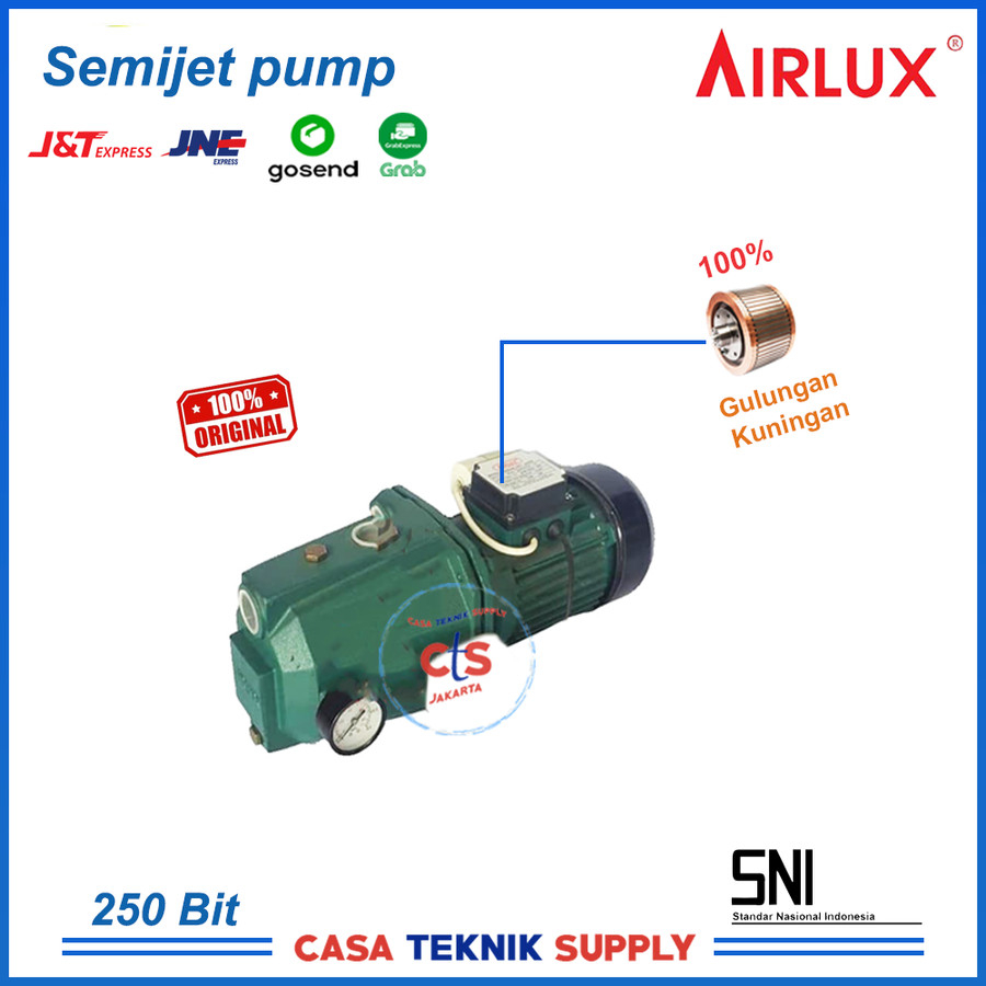 Airlux Mesin Pompa Air 250 Jet Pump 30 Meter 250