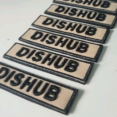 Atribut Bordir POL PP_Bordir Satuan_Bordir Timbul