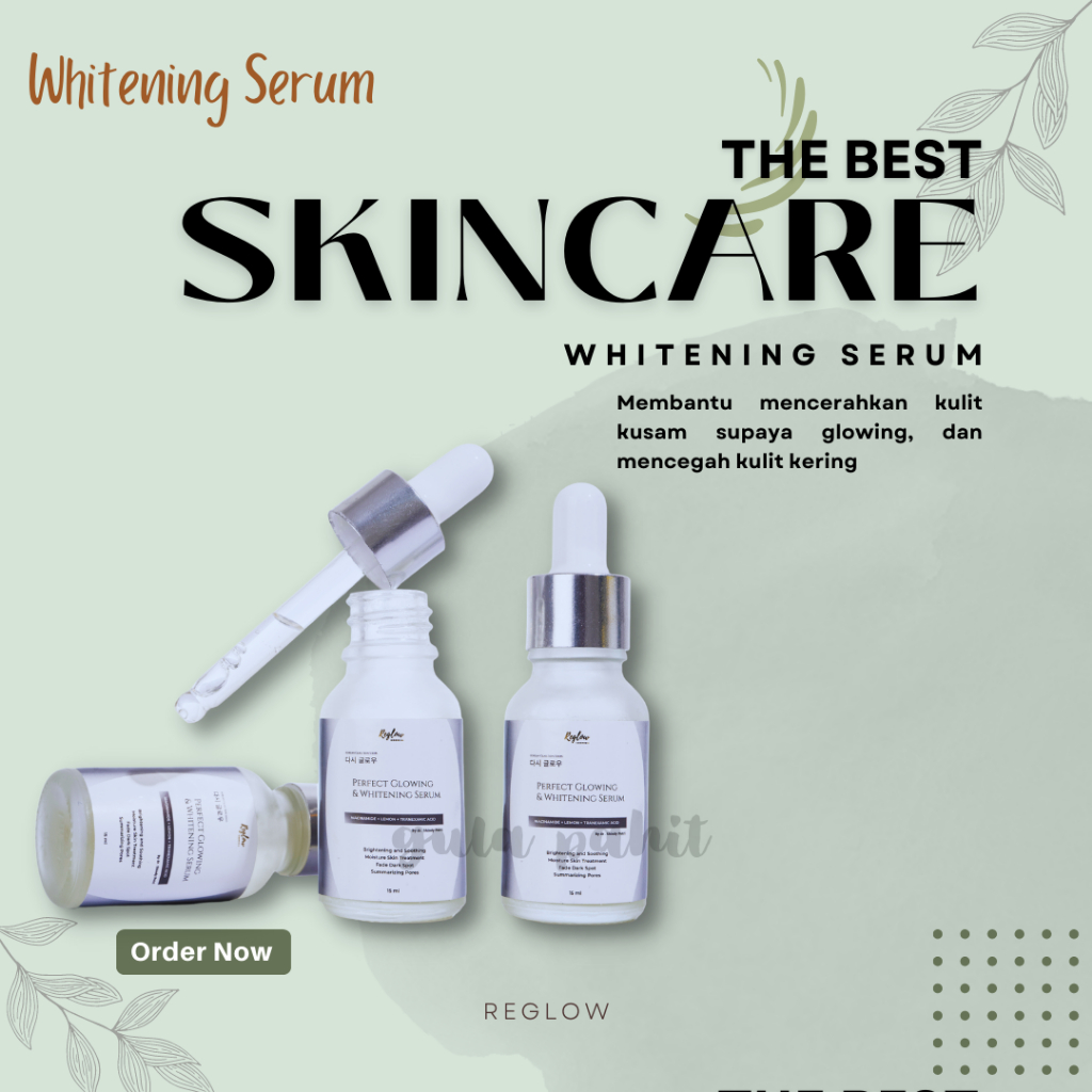 Reglow dr sindy skincare Whitening serum Reglow Serum Pemutih Untuk Flek Hitam dan Anti Aging