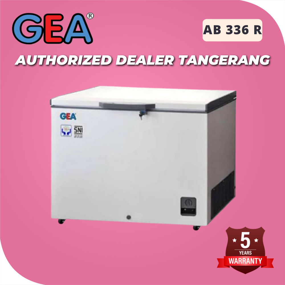 GEA AB-336R Chest Freezer /Lemari Pendingin / Freezer Box 330 LITER