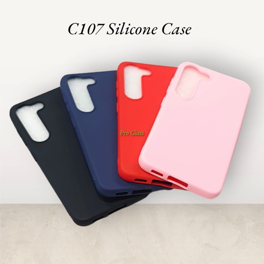 C107 Samsung S23 S23 S24 S24 PLUS ULTRA S23 FE Colourful Ultrathin Silicone Soft Case