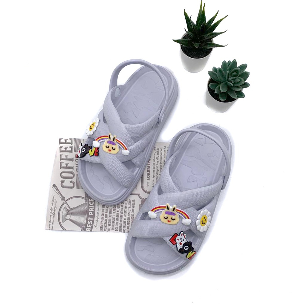 Sandal Selop Tali Belakang Anak Perempuan dan Wanita Dewasa Korean Style HL-715-815 UK. 30-40