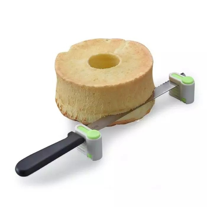 (CLASHOP)ADJUSTABLE CAKE FIXATOR GUIDE SLICER TOOL LAYER LEVELER ALAT BANTU POTONG KUE ROTI TAWAR 5 LAPIS SIZE
