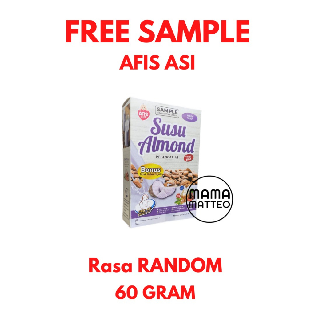 KHUSUS FREE GIFT  - SAMPLE AFIS RASA RANDOM TIDAK BISA PILIH RASA