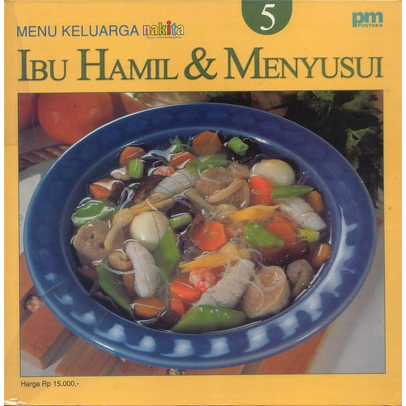 Paket Buku Menu Ibu Hamil / Menu Harian / Santap Untuk Berdua