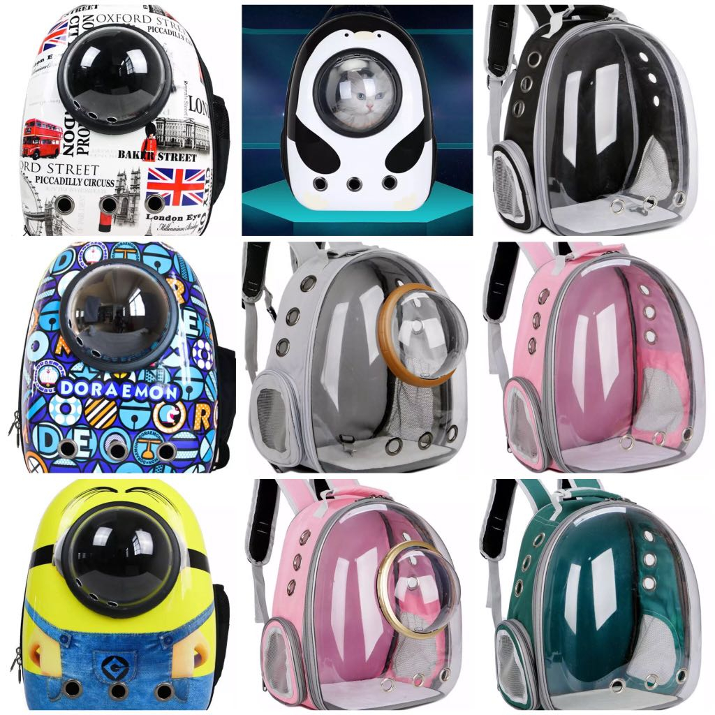 Tas Ransel Kucing Aksesoris Kucing Ransel Hewan Tas Hewan Astronot Tas Travel Hewan