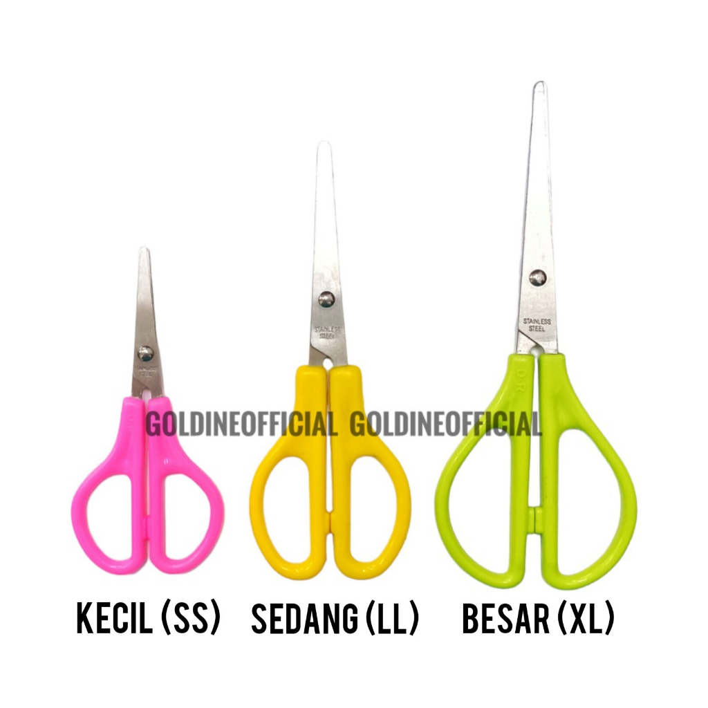

Gunting TREND Kecil Sedang Besar SS LL XL PERLUSIN MURAH