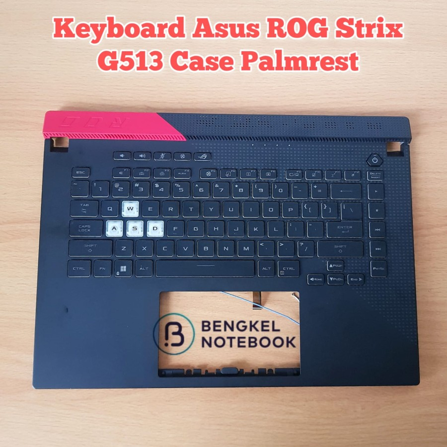 Keyboard Asus ROG Strix G15 G513 G513GT G513Q G513X Case Palmrest