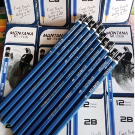 

Pensil 2B For Computer Montana / M2000 [1 pak=12 pcs]