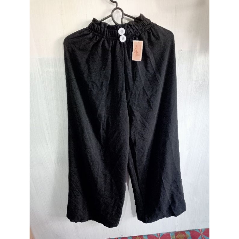 kulot crinkle/ kulot crincle haighwast/kulot crincle kancing dua