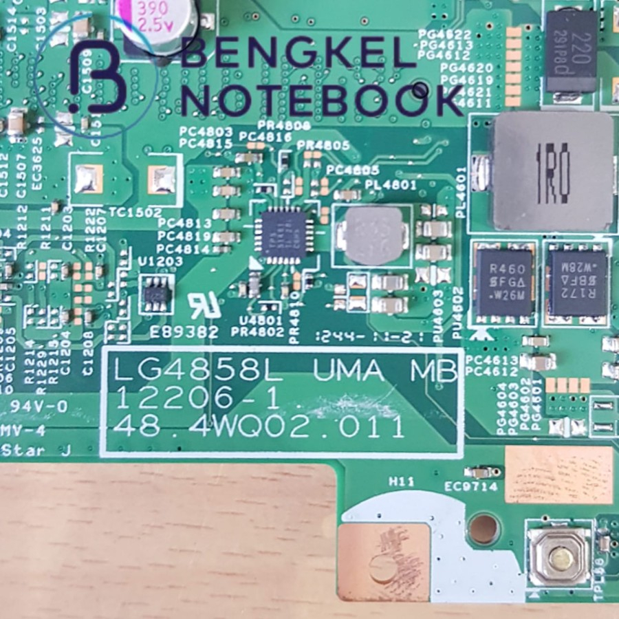 LG4858L UMA MB 12206-1 Motherboard Lenovo G480 LG4858 11291-1 48.4WQ02.011