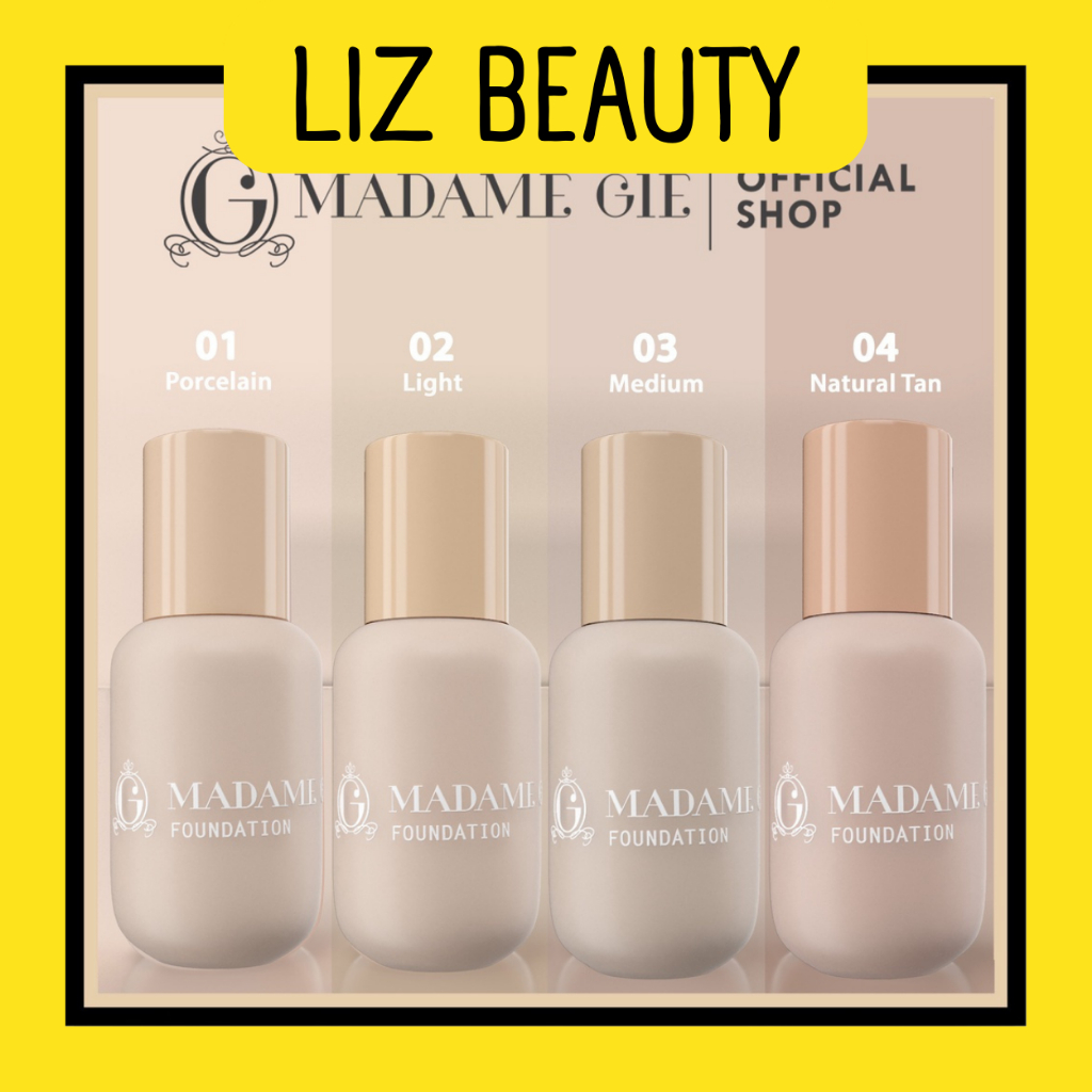 LIZBEAUTY -  ✨NEW ARRIVAL✨ Madame Gie Madame Airy Cover Stay Liquid Foundation - High Coverage Longlasting MakeUp