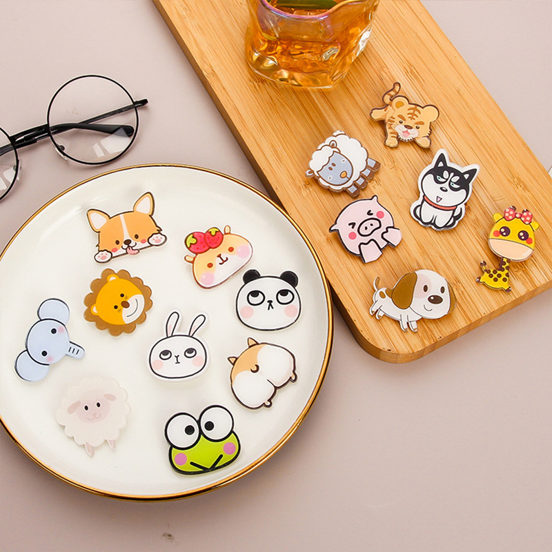 COD❤️Pin Akrilik Lucu Aksesoris Seri (Animal) untuk Tas Cute Pin Brooch Pin Bros Acrylic Korean Style-A.one