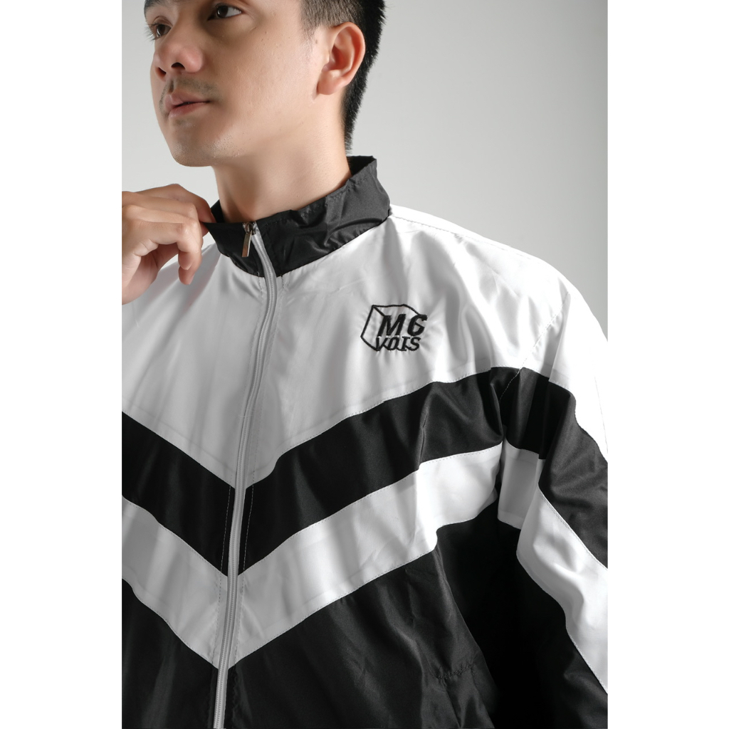 Mcvois Jaket Retro Pria Wanita Jacket Sport Premium Distro