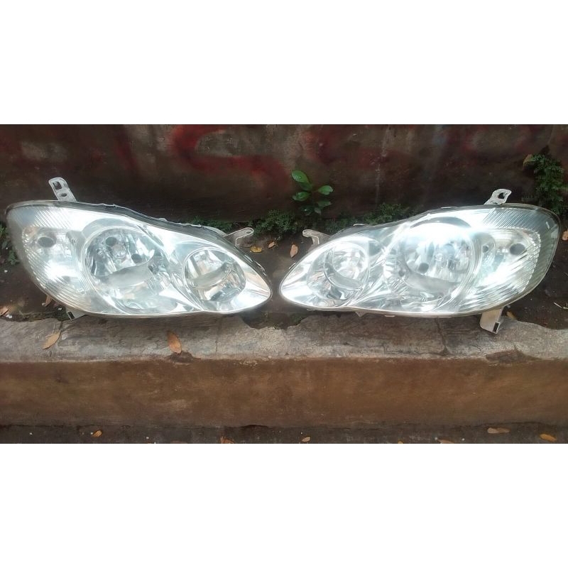 headlamp lampu depan Toyota Altis tahun 2002-2003 harga untuk satuan