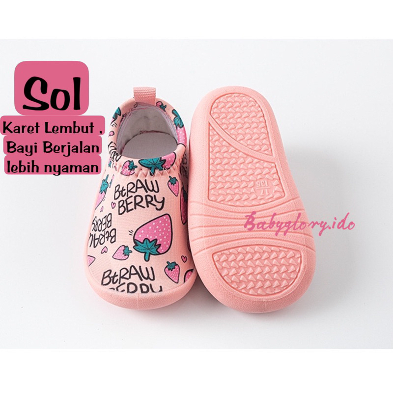 Sepatu Bayi Anak / Prewalkers Anak Bayi HIGH QUALITY [ FULL KARET ]