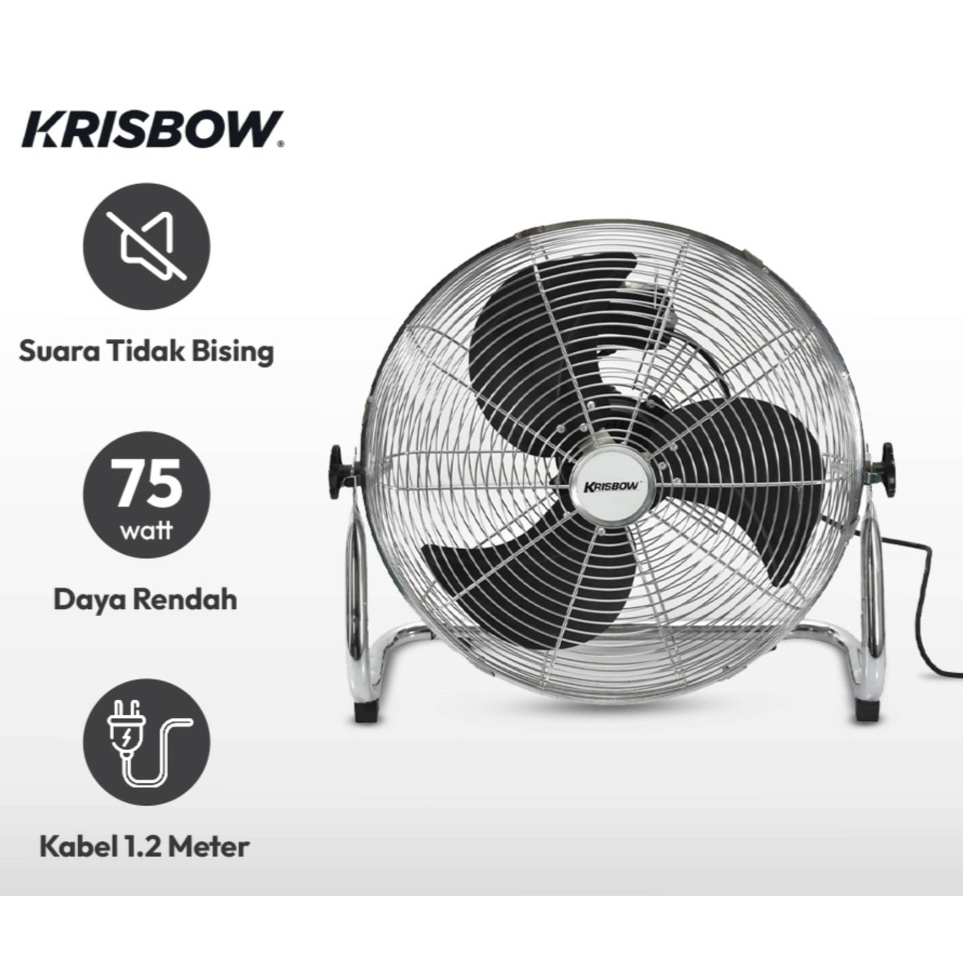 KIPAS ANGIN BESI INDUSTRIAL 18 INC / PENDINGIN RUANGAN / KRISBOW KIPAS MEJA