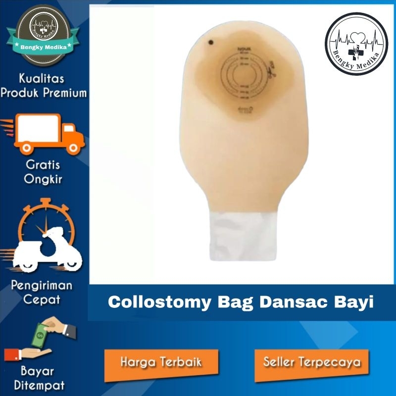 Colostomy Bag Bayi Dansac 1Pcs Kolostomy Bag Dansac Nova