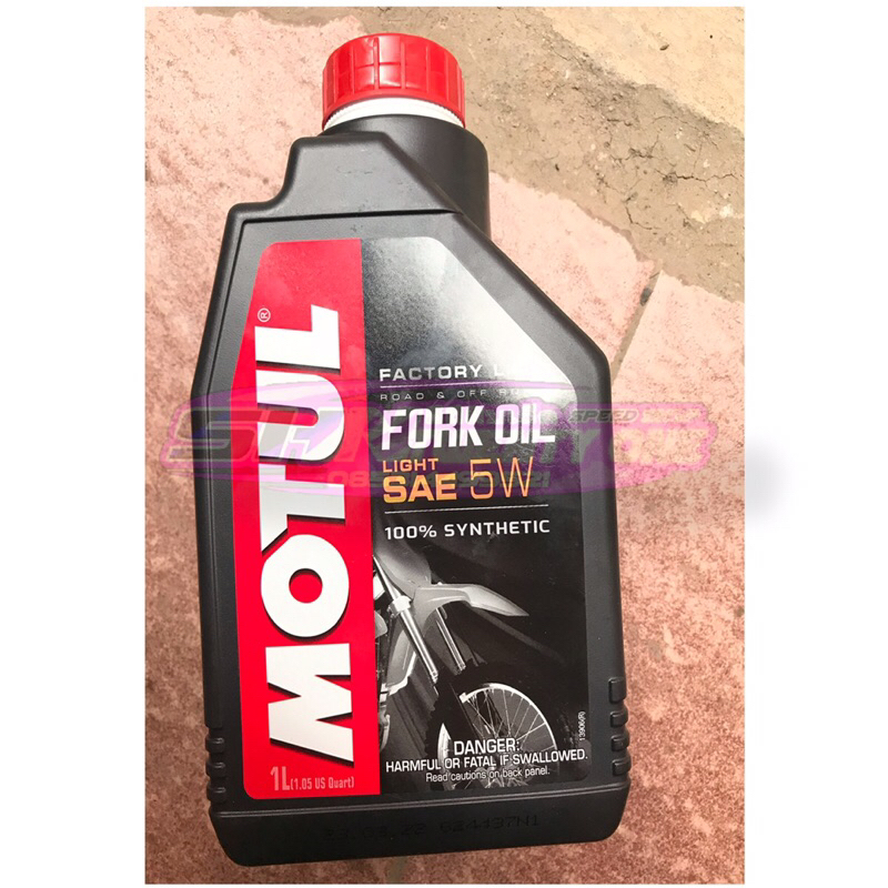 Oli Oil Fork Shock Motul Sae 5W