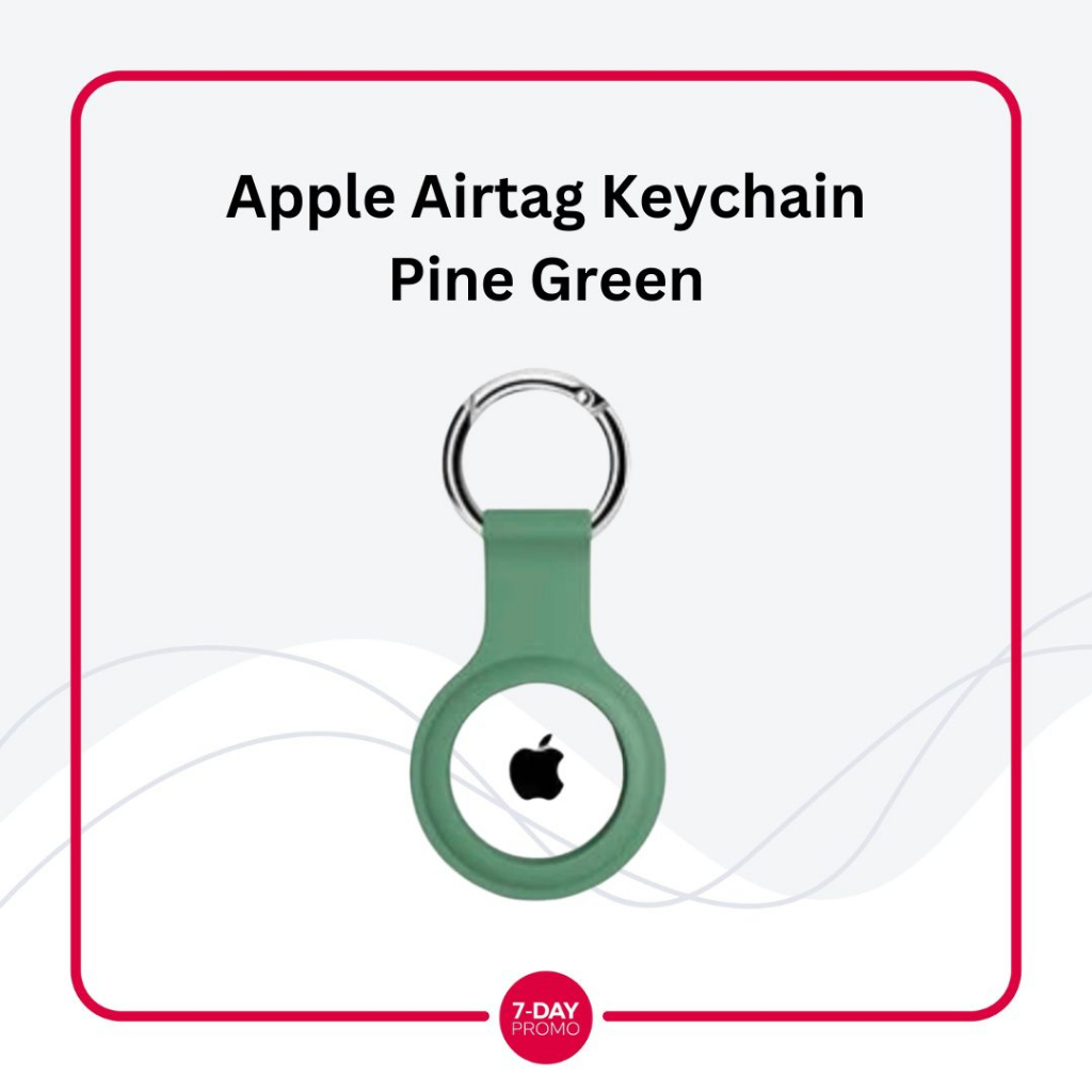 Apple Airtag Silicone Protective Case Keychain Gantungan