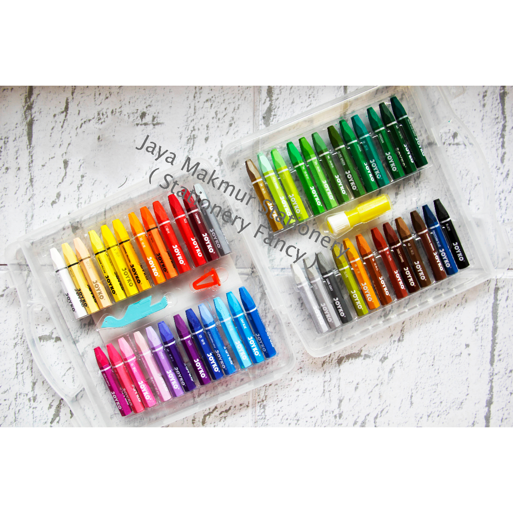 Crayon Joyko Oil Pastel 48 Warna OP-48S ( 1 set )