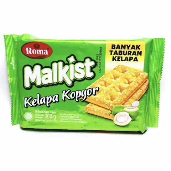 

Roma Malkist kelapa kopyor 200 gram