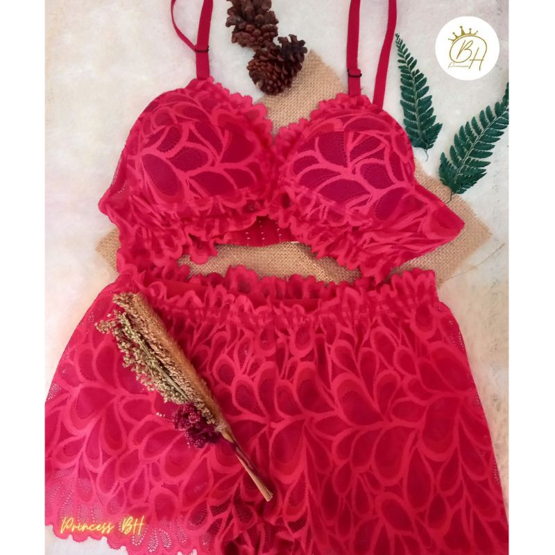 PRINCESS BH Bra 1 set tanpa kawat renda