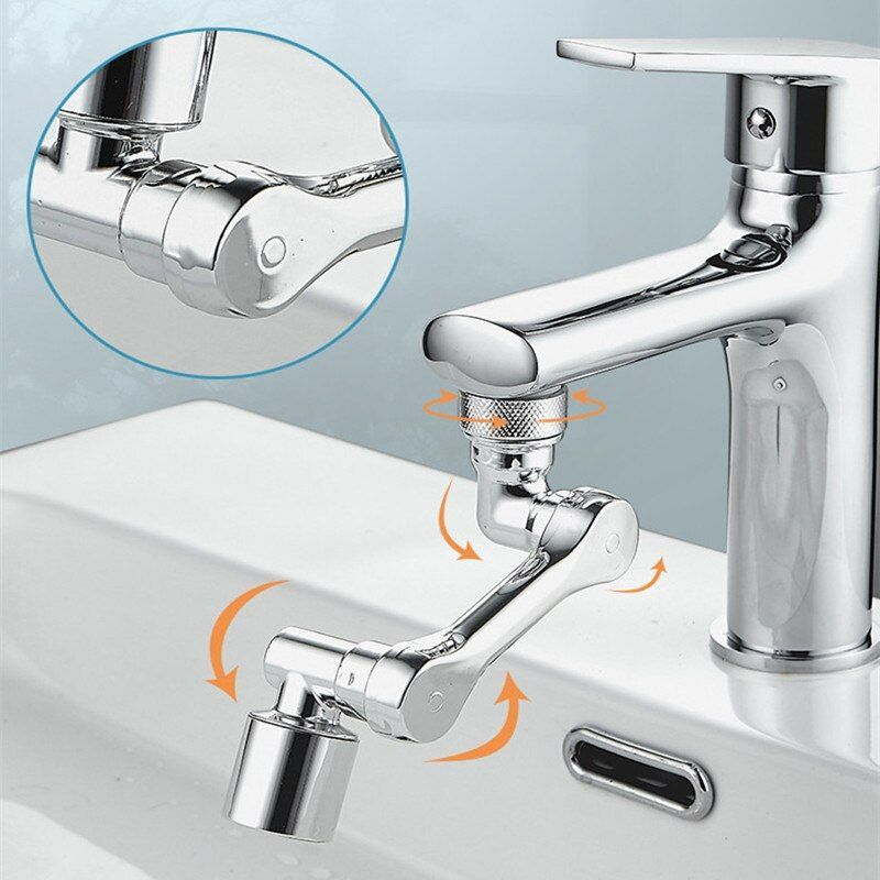 Faucet Extender Multifungsi Extender Keran Air 1080 Derajat Sambungan Kepala Kran Air