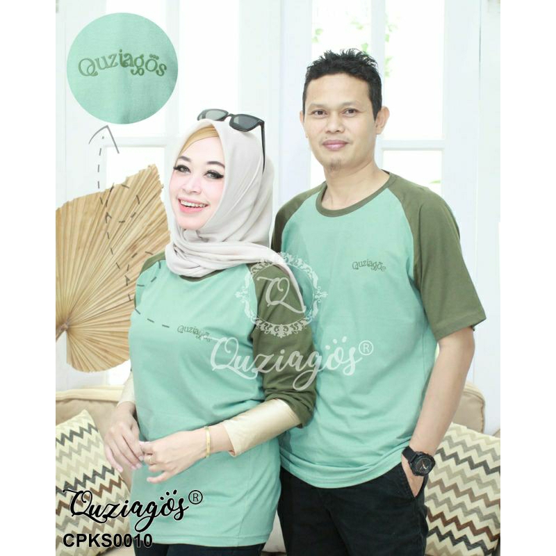 READY SIAP KIRIM COUPLE BAJU ATASAN BY QUZIAGOS/ couple kaos premium ORIGINAL QUZIAGOS