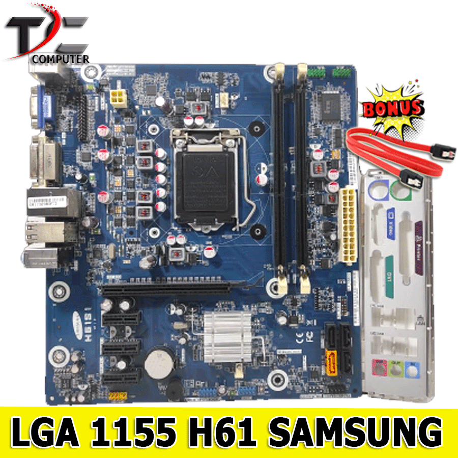 Mobo Motherboard Intel LGA 1155 H61 SAMSUNG